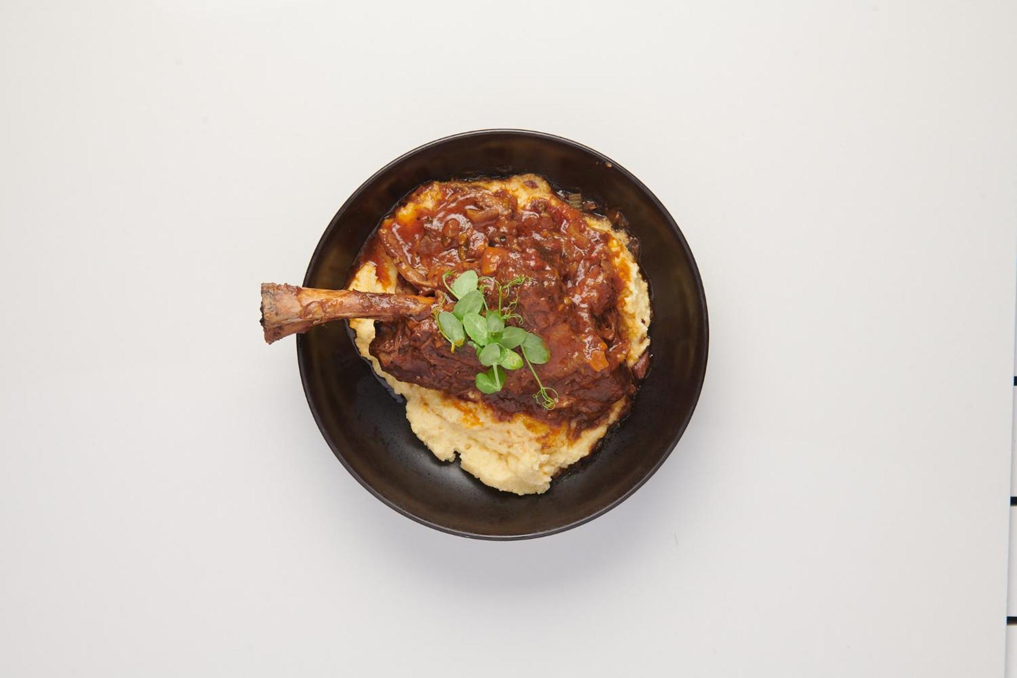 Hotel The Capital Zimbali Ballito Esterno foto A plate of braised duck with mashed potatoes