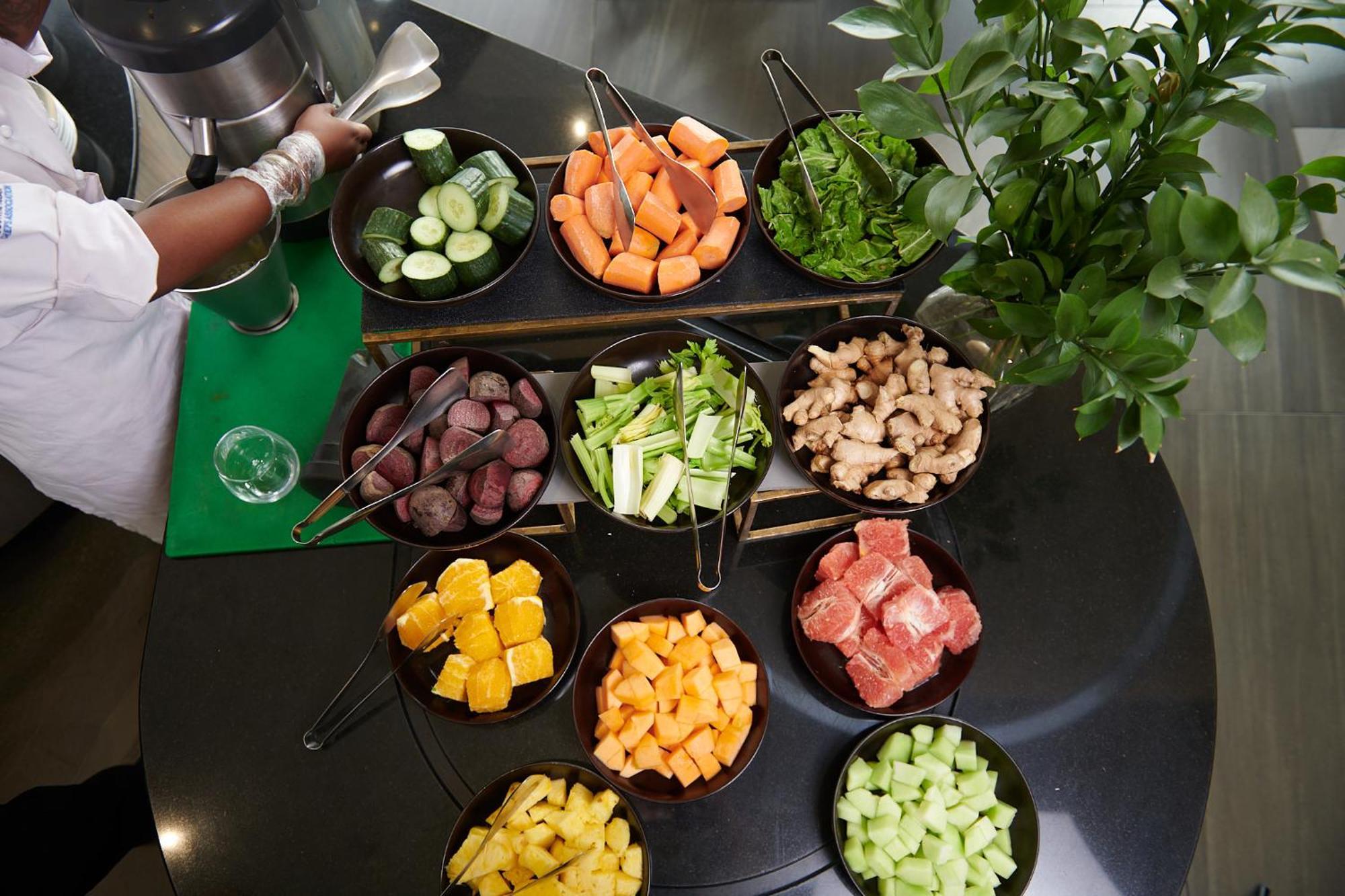 Hotel The Capital Zimbali Ballito Esterno foto Ingredients for a fruit salad